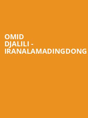 Omid Djalili - Iranalamadingdong at Edinburgh Playhouse Theatre